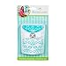 Locker Lookz Rug, Magnetic Storage Bin and Flower Set 2016 Limited Edition (Bundle of 4) (Aqua Blue Swirl)