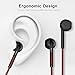 Mxditect In Ear Headphones, iPhone Earphones with microphone Stereo Earbuds Perfect for Sports