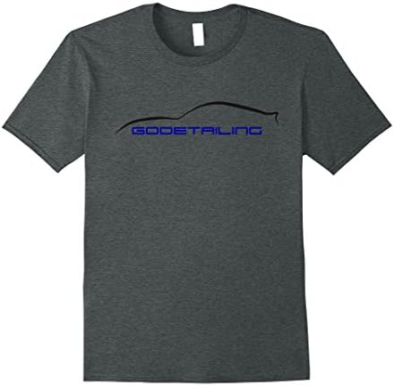 Mens GoDetailing official detailing t-shirt for avid car cleaners 2XL Dark Heather