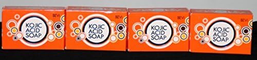 4 Bars kojic acid soap By Bevi