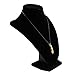 Bullet Metal Pendant Choker Necklace Black Cord Charm Mens Punk Gun Ammo Jewelry