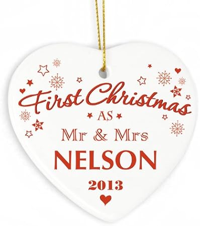 Notre Première Boule De Noël Mr Et Mrs Bauble 1er Noël