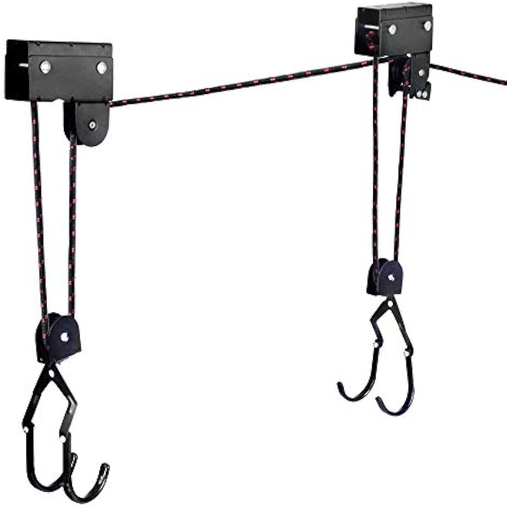 ASMSW Heavy Duty Bike Kayak Canoe Hoist For Garage Storage Home & Kitchen eBay
