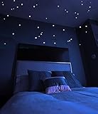Glow in the Dark Star Stickers (528 pack) with Bonus Constellation Map. Long Lasting Self-Adhesive Dots Provide Realistic Starry Sky View on Ceiling or Wall for any Kid’s or Adult Room