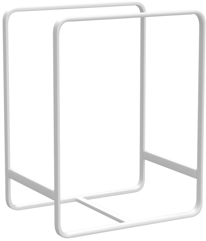 Yamazaki Home Tower Negro Organizador de vajilla, Blanco ...