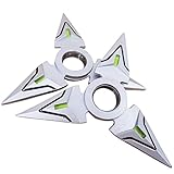 Peyan 2pcs Kirsite Cosplaying for Halloween Spinner Relieve Stress Toy Silvery