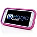 Galaxy S4 Case, MagicMobile® Hybrid Shockproof Impact Protective Case for Galaxy S4 [Pink - Purple] Hard Plastic + Soft Rugged Rubber Silicone Armor Defender Heavy Duty Galaxy S4 Case with Kickstand