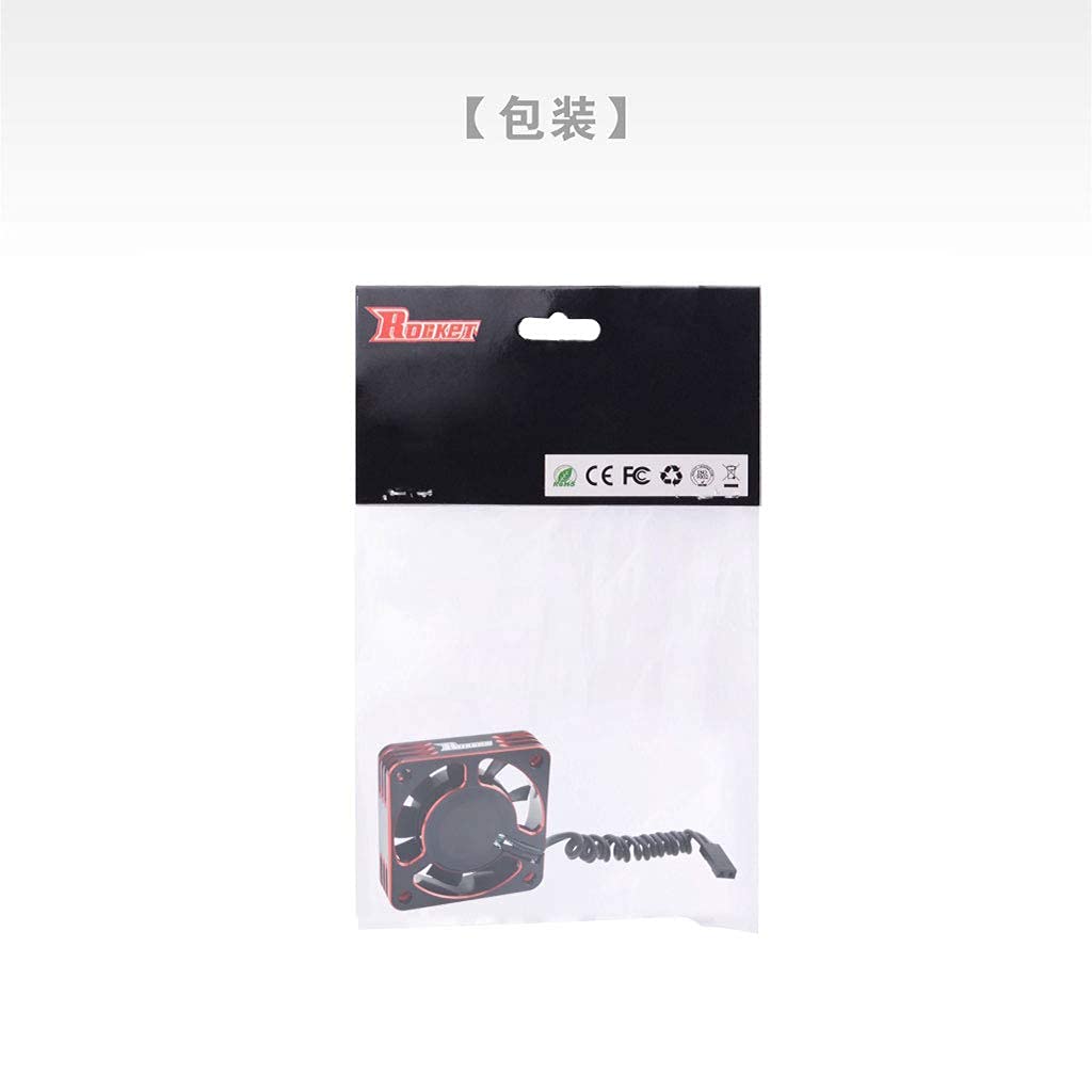 1/8 1/10 for Plug JST 16000RPM Fan Cooling Aluminum 40mm