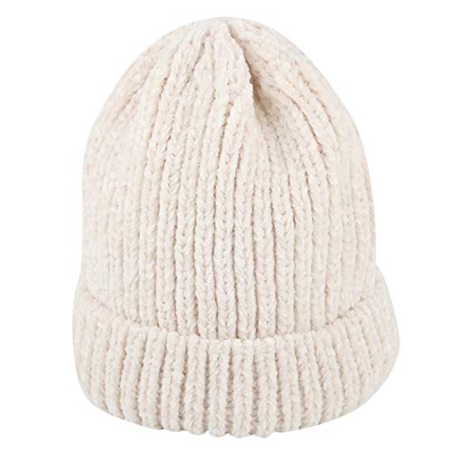 Gbell Toddler Winter Crochet Beanies Baby Girls Boys Soft Knitted Hat Cap for Kids,Assorted Solid Colors