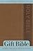 NIrV, Gift Bible, Imitation Leather, Brown