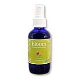 Refreshing Organic Natural Facial Spray Enhanced with Fruit Extract and Vitamin C, Antioxidants. Chamomile, Rosewood, Lavender. Vegan, pH Balancing. Afterglow Hydrating Mist by Bloom Making Skin Happy
