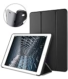 iPad 9.7 Inch iPad Air Case, DTTO Ultra Slim Lightweight Smart Case Trifold Cover Stand with Flexible Soft TPU Back Cover for for Apple iPad Air iPad 5 [Auto Sleep/Wake],Black