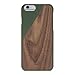 Native Union CLIC Wooden Case for iPhone 6, iPhone 6s - Handcrafted Real Walnut Wood Protective Slim Cover (Olive)