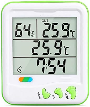 室内湿度計 温度計超薄型大画面の電子温度計 湿度計