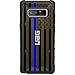 LIMITED EDITION - Authentic UAG- Urban Armor Gear Case for Samsung Galaxy Note 8 Custom by EGO Tactical- OD Green Subdued US Flag, (Thin Blue Line)