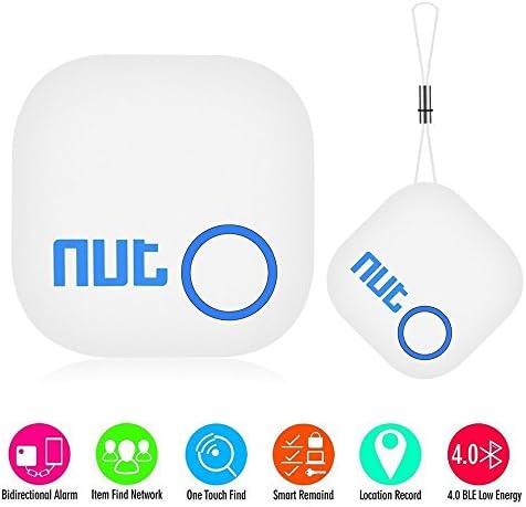 Anki HappiGo Smart Tag Bluetooth Anti-Lost Tracker Key Finder Pet Wallet GPS Tracker Locator Alarm Patch GPS Tracker Locator for iOS/iPhone/iPod/iPad/Android