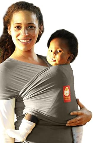 Hana Bamboo Baby Wrap ORGANIC (short, olive grey)