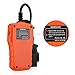 isYoung Vehicle Scan Tool OBD/EOBD CAN Diagnostic Tool 10 Modes OBDII Test + Quick Battery Health Check Engine Scanner for Audi/VW/Skoda/Benz/BMW/Porsche/GM & Other Car/SUV/Light Duty Vehicle(Orange)