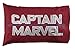 Jay Franco Captain Marvel Taking Off Pillowcase, Red