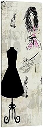 Jaxson Rea SC26116020-KA "Fashion-ista 1" Wrapped Canvas by Kimberly Allen-60x20x1.5, 60" x 20" x 1.5"