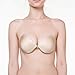 NuBra Women's Seamless Push Up Bra, Tan, C
