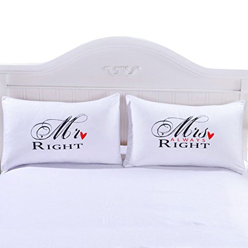 wedding pillow cases