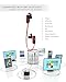 Yaarna Bluetooth Headphones - Sweatproof Wireless Earbuds with Microphone and TRAVEL BAG - Perfect Sound and Fit for Sports, Running, Workout, Jogging