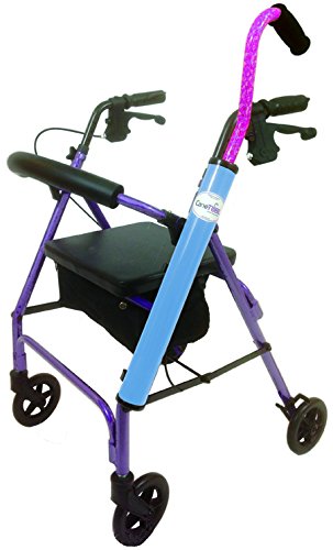 CaneTUBE® Cane Holder for Walkers & Rollators - Thumbnail 3