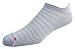 Drymax Run Hyper Thin No Show, Lt. Gray, W10-12 / M8.5-10.5, 2 Pack
