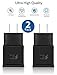 Tradesk Adaptive Fast Charging Wall Charger Adapter Compatible with Samsung Galaxy S9 / S8 / Note9 / Note8 / J7 / S6 / S7 Active / Plus, Note 5, Galaxy S8 Active / Galaxy Quick Charge Charger (2 Pack)