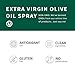 Extra Virgin Olive Oil Spray 4.7 oz., Non-GMO, Propellant-Free, Air Pressure Only for Non-Stick Cooking, Healthy Recipes by Chosen Foods