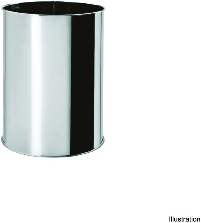 Fityle Mülleimer Ohne Deckel 7L - Schmal & Platzsparend Für Bad & Küche