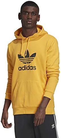 adidas gold trefoil hoodie