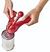 Kuhn Rikon Ratchet Safety Smooth Touch Can Opener, No Sharp Edges, Lid Lifter