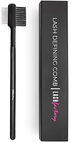 Lash Defining Comb by Lash Factory, Premium Brow Brush and Eyelash Comb