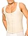 Ann Chery Men's Latex Girdle Body Shaper - Beige/XXL (40)
