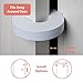 8pk - Finger Pinch Guard - 4pk. Baby Proofing Doors Made Easy with Soft Yet Durable Foam Door Stopper. Prevents Finger Pinch Injuries, Slamming Doors, and Child or Pet from, Child Safety Cabinet Lock