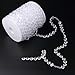 99FT Acrylic Plastic Clear Beads String for Chandelier Curtains for Doorways Decoration