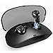 ABCShopUSA Wireless Earbuds True, 3D Stereo Sound Headphones Touch Control Wireless Sport Earbud, Black