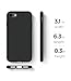 Spigen Liquid Crystal [2nd Generation] iPhone 8 Plus Case/iPhone 7 Plus Case with Matte Finish for Apple iPhone 8 Plus (2017) / iPhone 7 Plus (2016) - Matte Black