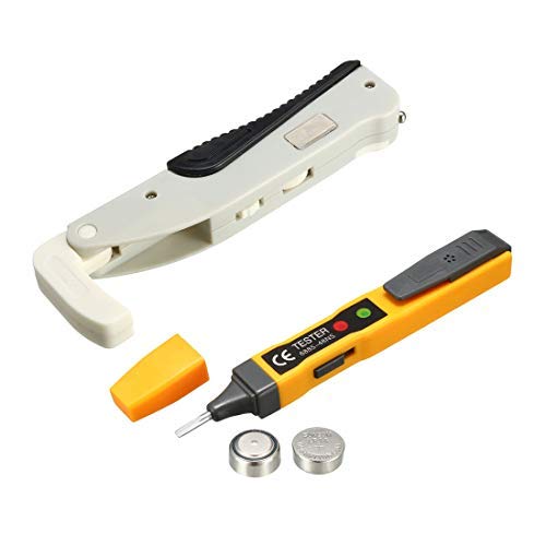 ZCHXD Non-Contact Voltage Tester, Electrical Circuit Detector Pen Inductive Test Pen with Sound Alarmed 70-250V - - Amazon.com