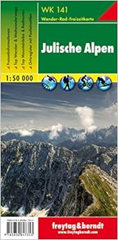 Julische Alpen: 1:50K Hiking Map FB WK141 (Slovenia) (Wanderkarte) (English, Italian and German Edition)