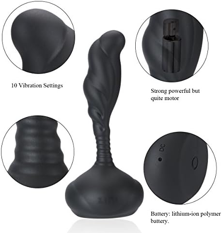 USA SELLER FDA Approved Silicone V-ibrating P-rostate Massager - 10 modes(SHIP FROM USA)