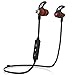 Symphonized NRG Bluetooth Wireless Wood in-Ear Noise-isolating Headphones, Earbuds, Earphones with Mic & Volume Control (Black)