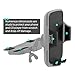 YOSH CD Car Phone Mount, CD Slot Car Phone Holder with Three-Side Grips and One-Touch Design Compatible with iPhone 12 11 Pro XS Max XR X 8 7 6 Galaxy S20 Ultra S10 S9 S9+ Pixel 4 etc