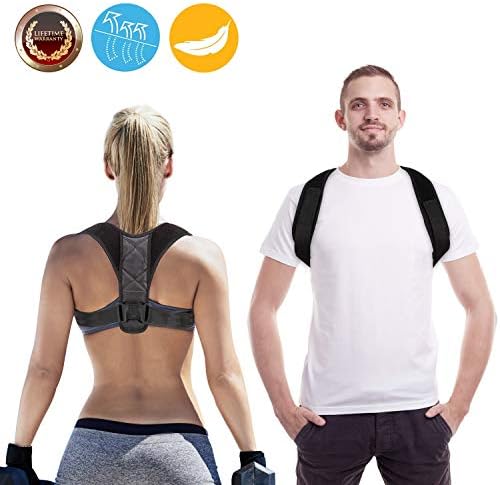 Posture Corrector for Women Men Comfortable Back Posture Corrector Effective Neck Pain Relief (Adjustable Back Corrector Posture Brace Belt) Back Corrector Training Back Muscles and Back Posture