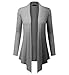 Dutebare Womens Open Front Cardigan Long Sleeve Lightweight Draped Cardigans