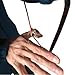 Homelix Handmade Traditional Brass Archery Thumb Ring (21#)