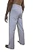 YogaAddict Men's Yoga Long Pants, White - Size S