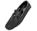 Amali Men’s Studded Embossed Driver with Matte Black Buckle, Nightclub Loafer Driving Shoe, Style Mert